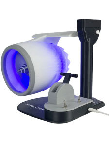 NIKOLATOY USB JetFan Desktop Turbofan Engine Model Fan with Humidifier Red/Blue Light Tail Flame Devices 3D Print Exquisite Toys