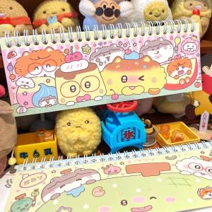 Sổ Tay Dây Chuyền Melon Dầm Pencil Spoon Sách Kế Hoạch Notebook Dây Chuyền Sách Viết Sổ Tay Kế Hoạch Sổ Tay Kế Hoạch Dây Chuyền