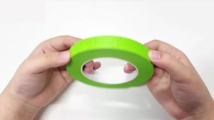 25m Green Masking Tape for Painting Oil and Acrylic Single Side Adhesive for Home and Car Use