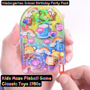 [MSIA SHIP] NOVELTY Kids Maze Pinball Game Classic Toys 1980s 1pc Mainan Klasik Pinball Maze Kanak 1980-an Kids Children Birthday Christmas Kindergarten School Celebration Party Goodies Game Supply Present Gift Perayaan Parti Tadika Taska Budak-budak 经典玩具
