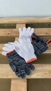 [HCM]Combo 12 găng Tay Găng tay bảo hộ sợi len bao tay bảo hộ lao động chống trơn trượt thao tác linh hoạt thoáng khí-CA666