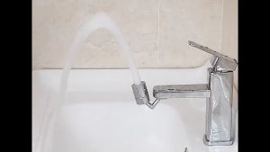 Universal ABS Splash Filter Faucet Water Outlet Innovative Splash Filter Bubbler Nozzle Extender