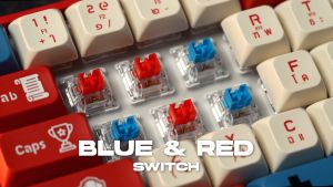 Nubwo NK51 คีย์บอร์ด Mechanical เชื่อมต่อได้ 3 โหมด BT / 2.4G / TYPE- C มีให้เลือก 2 Switch Blue / Red [รับประกัน 1 ปี]