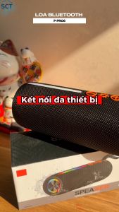 ( LOA XỊN ) Loa Bluetooth Không Dây Cao Cấp P PRO6 - Loa Thông Minh Thế Hệ Mới Kết Nối Đa THiết Bị Hỗ TRợ USB AUX - Bảo hành Toàn Quốc Lỗi 1 Đổi 1