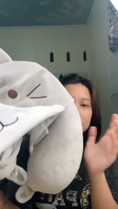 Bantal Leher hodie / Bantal Leher kancing / Bantal trevel / Bantal penyangga leher