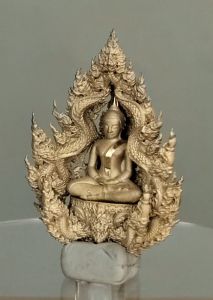 0918 Thailand Buddha Amulet 泰国佛牌. Luang Phor Sothon Run Chao Sua Pad Riw. Wat Tham Khao Cha Ang. BE2565.