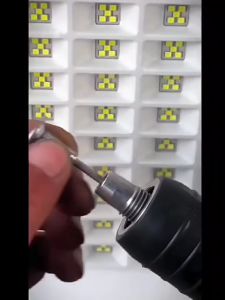 TIKTOP Manual Steel Nails Gun Set And Mini Threaded Cannon Nail M8 with Threaded Nail Screwable Nut