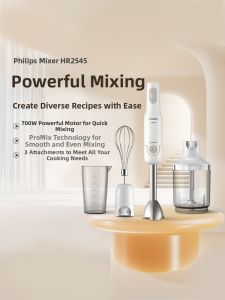 Philips | Máy Xay Cầm Tay để Xay Nhuyễn và Nghiền Thực Phẩm