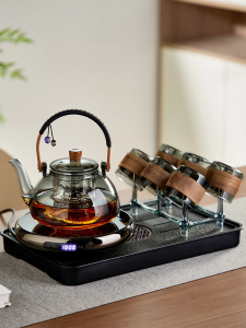 YIHUTEA | Electric Glass Teapot Warmer Set