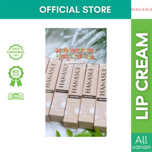 HANASUI Mattedorable Lip Cream Boba Edition | Lip Cream Matte Ringan | Forest Berry Brown Sugar Salted Caramel Pink Lava Creamy Peach Hazelnut Latte