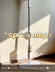 Spray flat spin mop -360 Rotary Floor cleaning tools Microfiber mop head