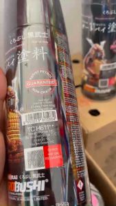 Sơn xịt Samurai [Chính Hãng]. Hệ Thống Màu 2 Lớp Màu tím nho Dream UCH611* + TCH611** + Bóng