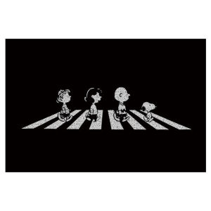 Snoopy Entrance Door Mat Stain-Resistant Disposable Internet Celebrity Wire Loop PVC Light Luxury and Simplicity Modern Doorway Entrance Carpet