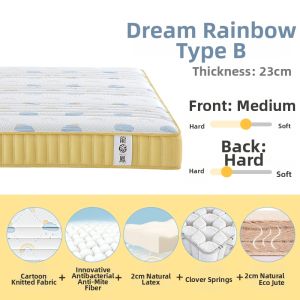 0 Adhesive Hemp Spring Airfiber Latex Mattress