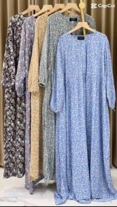 Gamis Anjani Bahan Rayon Viscose Premium Busui