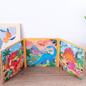 Puzzle Magnet Premium 3 in 1 Mainan Edukasi Anak Dengan Tingkatan