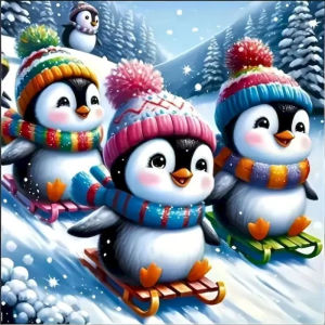 BILIBILI | Oil Painting By Numbers Christmas Theme Decor Number Drawing Canvas DIY Pictures By Numbers Home Decor