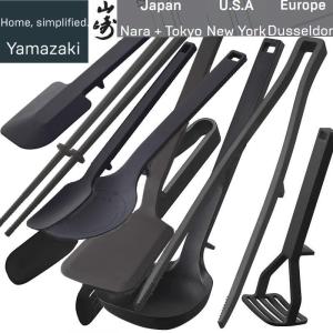 Japanese Import Silicone Spatula Soup Spoon Jam Spoon Potatoes Crusher Steak Tong BBQ Clamp Bread Clip Baking Scraper
