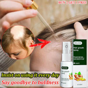 Hair Growth Essence Oil Ginger hair serum for hair growth Fast and Strong Hair Growth Treatment Prevent Hair Loss Nourishing Care Hair Growth生发精华液