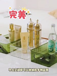 ตะกร้าใส่ของ กล่องเก็บเครื่องข่าว ตระกร้าเก็บของ กล่องอะคริลิค กล่องอะคริลิคใส กล่องเก็บเครื่องสำอางโปร่งใส