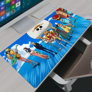 Bandai | One Piece Straw Hat Pirates Full Crew Anime Large Desk Pad Non-Slip Anti-Dirt Extended Gaming Mouse Pad