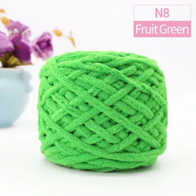 QJH Chunky Blanket Knitting Yarn Luxury Thick Polyester Jumbo Weaving Crochet Craft Yarns for Throw Blanket Pillows 100g/1Ball