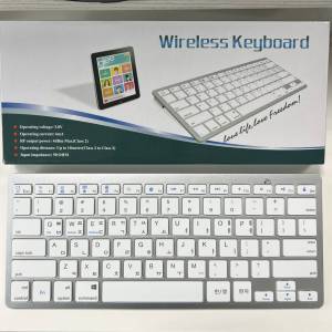 Korean Language Ultra Thin Lightweight Low Noise Keyboards for Laptop/Computer/Surface for iPad/iPhone/MacBook Air