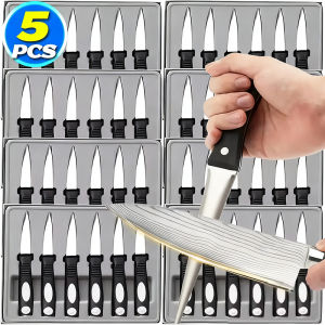 Dizoey 5 cái kim loại nhanh chóng mài cầm tay hướng dẫn sử dụng dao đá mài hợp kim thép cầm tay Mài vườn dao nhà bếp Nguồn cung cấp