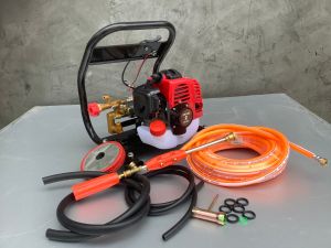 💦เครื่องพ่นยาแบบพกพา 768 (ลากสาย 2 จังหวะ P-768 Earth ฟรีสาย 10 เมตร ฟรีด้ามพ่นยา