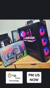 Budget Gaming FULL SET PC 2023 with Intel I5 6500/ I7 4770/ 5600G/ Ryzen 5 / GTX 1650 / RTX3050 High Spec GENSHIN KOFXV PUBG / PC Murah