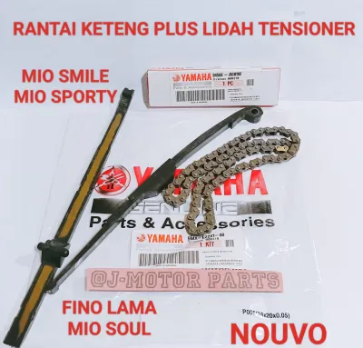 RANTAI KETENG MIO PLUS LIDAH TENSRIONER MIO SMILE MIO SPORTY FINO LAMA MIO SOUL KARBU NOUVO HIGH QUALITY KUALITAS TERJAMIN