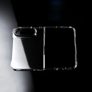szhaiyu | HD Transparent Hard PC Phone Case For iPhone Duo 2026 Bumper Protective Shell Front and Back Cover Funda anti Yellow