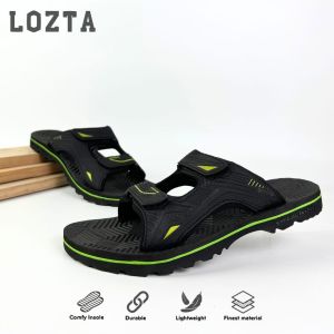 Sandal Cowok Viral Sendal Slop Karet Empuk LOZTA New Series