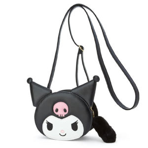 ULEEK  Sanrio Hello Kitty Pocketbook Cinnamoroll Wallet My Melody Kuromi Kt Cat PU Girl Crossbody Student Pack Handbag