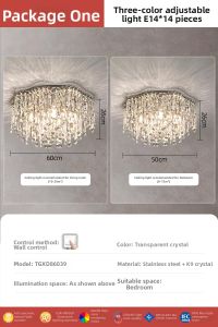 Italian Luxury Modern Minimalist Chandelier New 2026 Style
