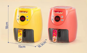 New Simulated Kids Kitchen Air Fryer Toy with Play Food Toddler Toys Set Baby Kitchen Cooking Playset For Girl Boy Gift