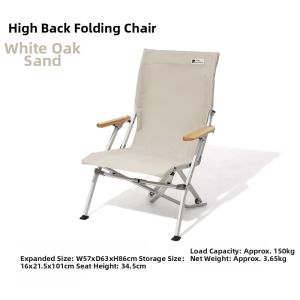 Mobi Garden | High Back Comfort Lightweight Aluminum Folding Chair