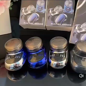 [ Akiba ] SQ-023 Electric Mini Shaver Digital Display Travel Portable USB Charging Electric Shavers Men Shaving Razor