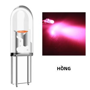KEVANLY | Đèn Báo Cảnh Báo Bảng Điều Khiển Ô Tô KEVANLY 20 Chiếc T5 W3W COB Canbus 12V Đèn Nội Thất Xe Hơi Màu Xanh Dương Nhạt/xanh Lá/tím Hồng/xanh Dương/vàng/đỏ/trắng