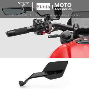 For Ducati MONSTER 890+ MONSTER890 New Monster 890 2026 Motorcycle Rearview Mirror Side Mirror Kit Adjustable Winglets