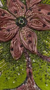 Vải Ren Đính Hạt Sequin Châu Phi Cao Cấp Thêu Tay Nigeria Dành Cho Váy Cưới Cô Dâu Kiểu Mới