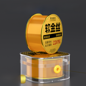 High-End Soft Gold Thread Fishing Line Carbon Fluorine Line Sub-Line Wear-resistant Sea Rod Lure Casting Rod Nylon Line