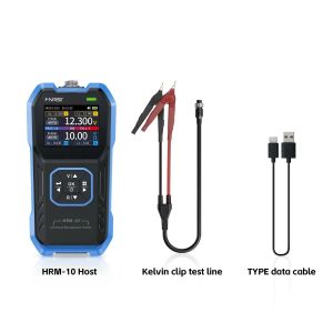FNIRSI | Máy Kiểm Tra Pin HRM-10 Có Độ Chính Xác Cao Về Điện Áp Và Điện Trở Trong Cho Pin Xe Hơi Pin Axit Lithium Ắc Quy Và Tụ Điện.