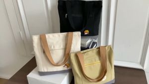 Mismi Karina Bag Tas Jinjing Wanita Summer Korean Tote Bag Resleting Perempuan Stylish - 18K