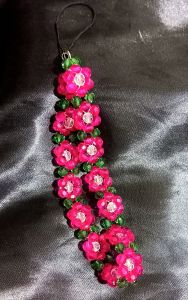 Floral Fantasy Beaded Phone Charm Phone Strap Phone Chain Phone Holder