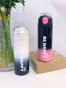 【G07】Botol Termos GNMK 550ml 304 Stainless Steel Viral Double Drinking Portable Car Mug Coffee Mug Thermal Flask