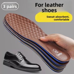 XIANZHAO | Mens Leather Derby Shoe Insoles Absorbent Anti-Odor Breathable Thickened Shock Absorption