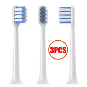 3pcs Replacement Brush Heads for DR.BEI Bet-C01/C1/C2/S7 Sonic Electric Toothbrush DuPont Soft Bristles Clean