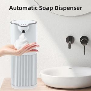 360ML Capacity Light Display 4-Levels Adjustable Foam/Liquid Control Intelligent Automatic Sense Soap Dispenser Hand Wash Bottle