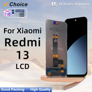 New For Xiaomi Redmi 13 LCD Display Touch Screen For Redmi 13 Display 2404ARN45A 24040RN64Y Digitizer Assembly Replacement Parts